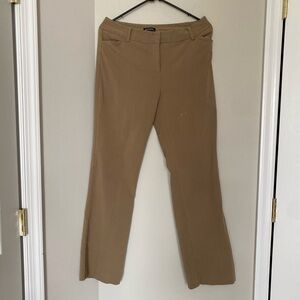 GEORGE TAN HIGH RISE STRETCH DRESS PANTS
